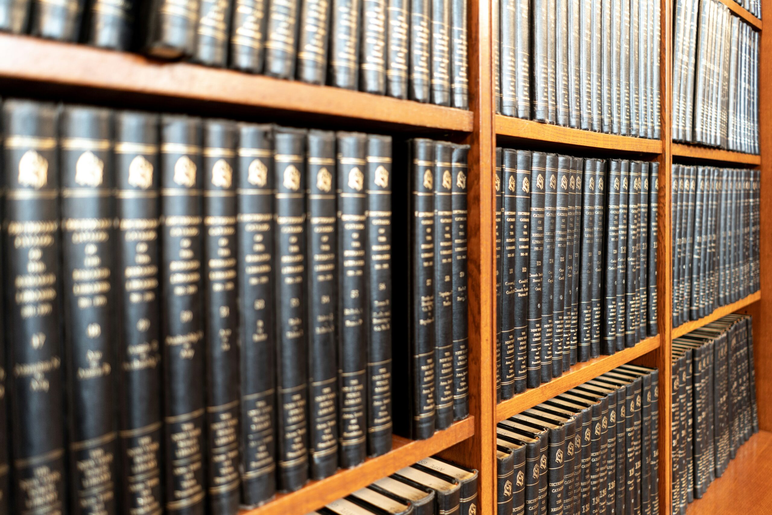 Bookcase of books